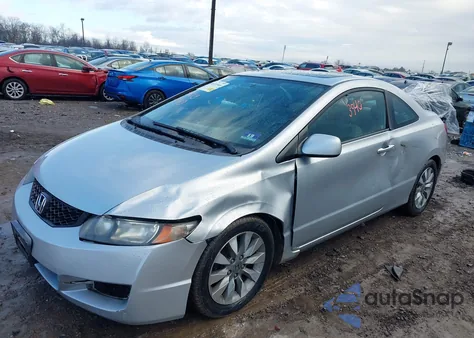 2010 Honda Civic Ex from USA, damaged, VIN 2HGFG1B87AH526980